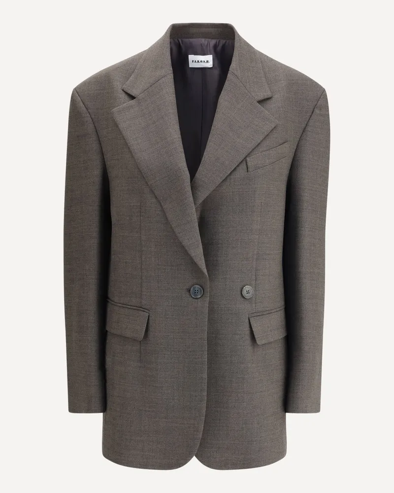 P.A.R.O.S.H. P. A.R. O H. Liliuxy24 Blazer Jacket Female Grey