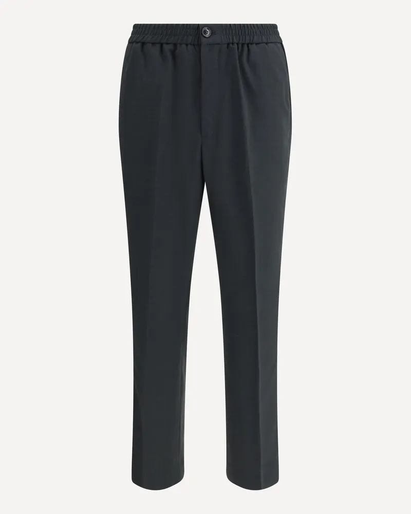 AMI Paris Elasticized waist Pants Male Grey
