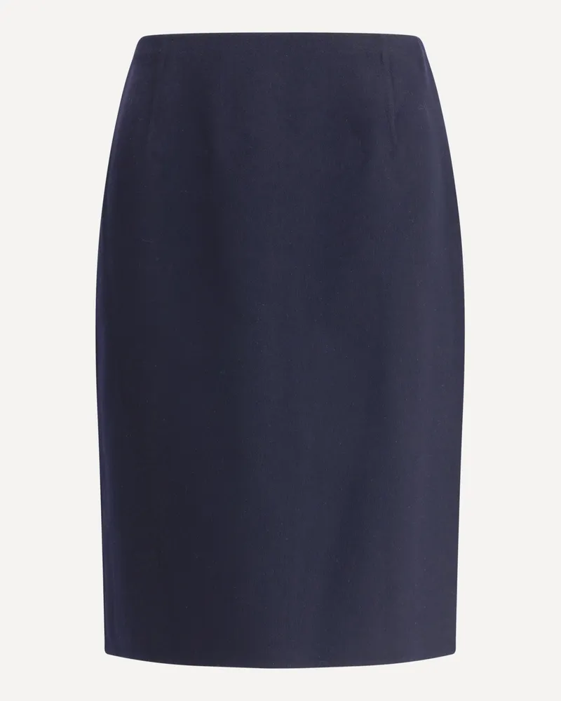 Loro Piana Vivian cashmere midi Skirt Female Blue