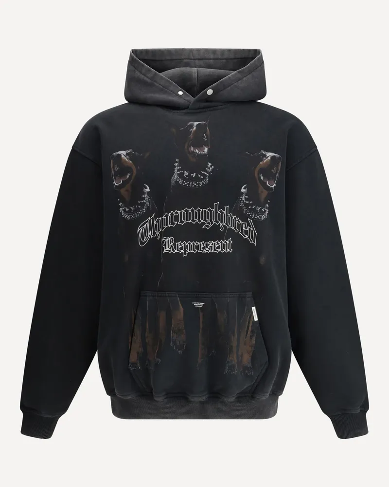 REPRESENT Thoroughbred Hoodie Male Black