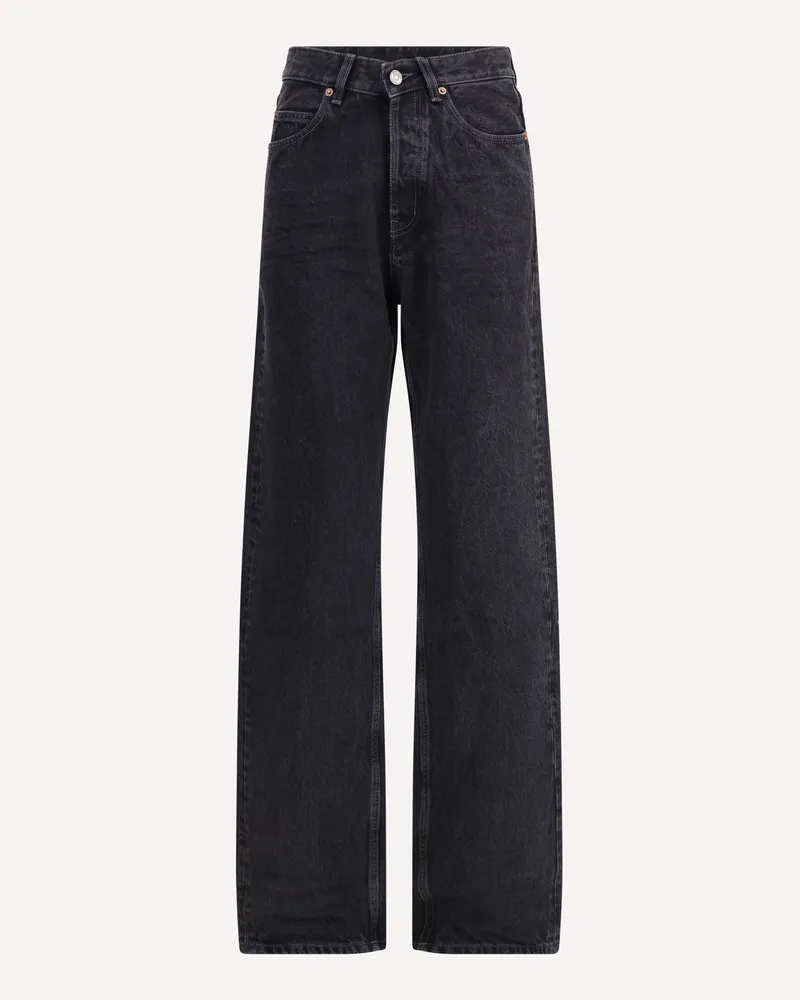 Saint Laurent V-waist Jeans Female Black