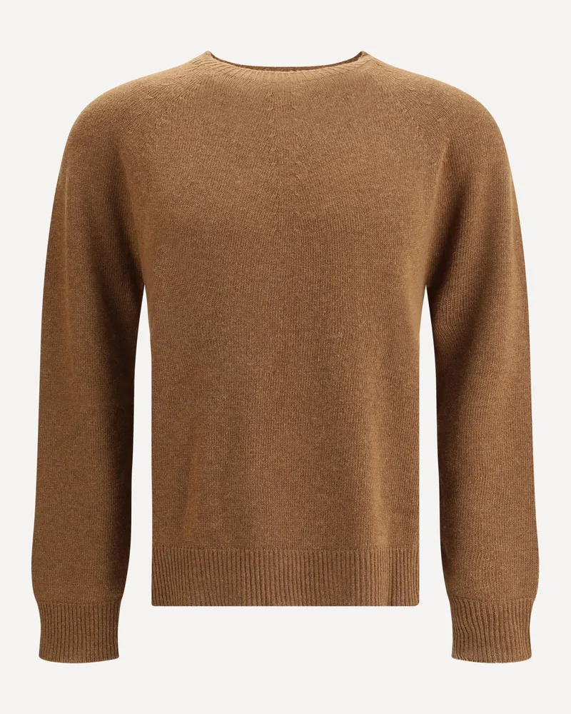 Jil Sander Seamless Sweater Male Brown