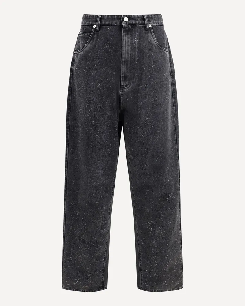 Namacheko Hand Pilled Jeans Male Black