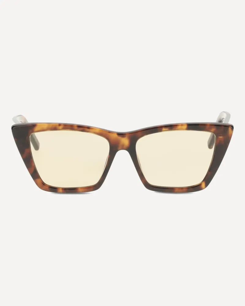 Saint Laurent 276 Mica Sunglasses Female Beige