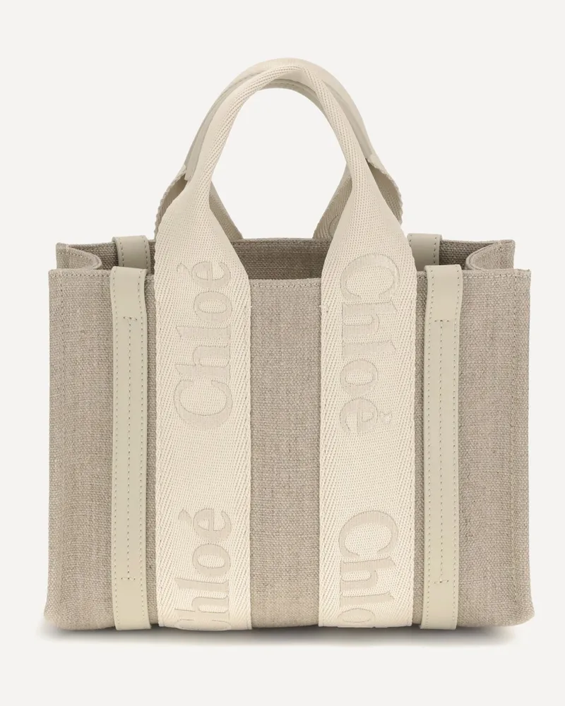 Chloé Woody Handbag Female Beige