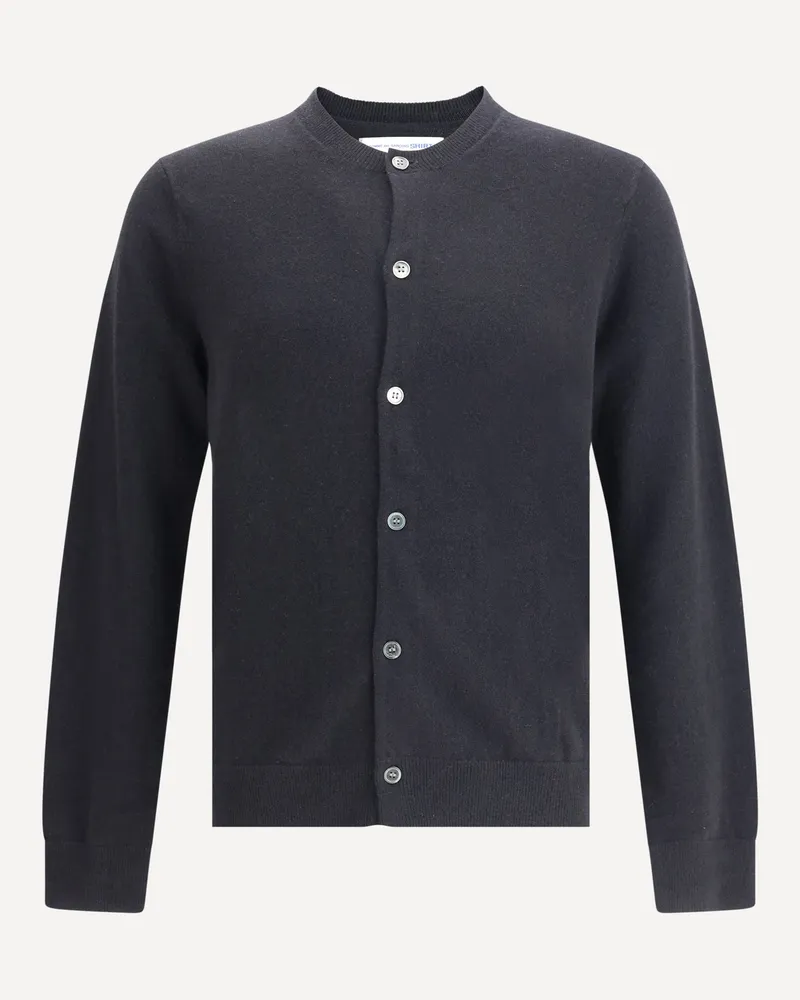 Comme des Garçons Wool Cardigan Male Black