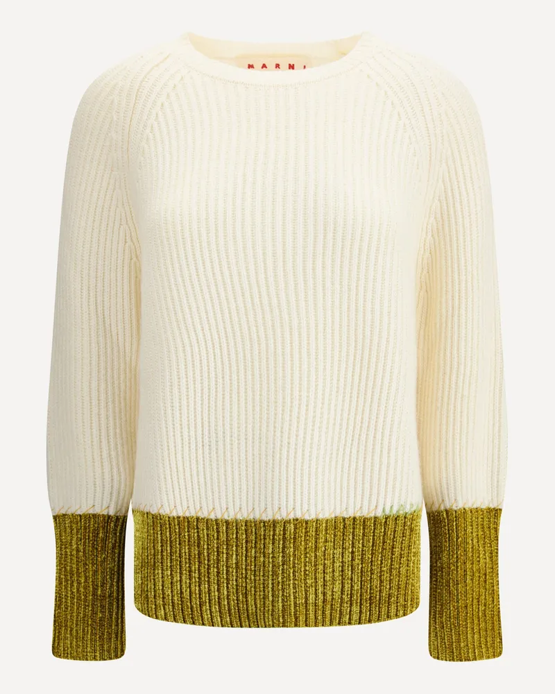 Marni Color block wool Sweater Female Multicolour