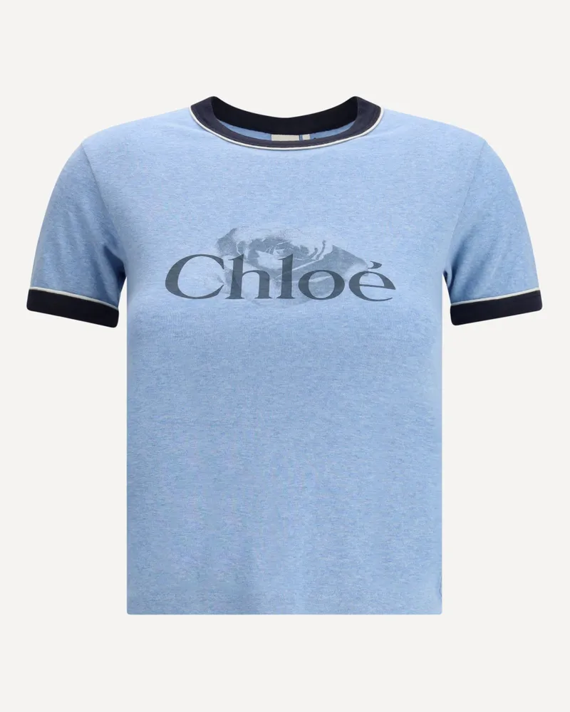 Chloé Printed logo T-shirt Female Light