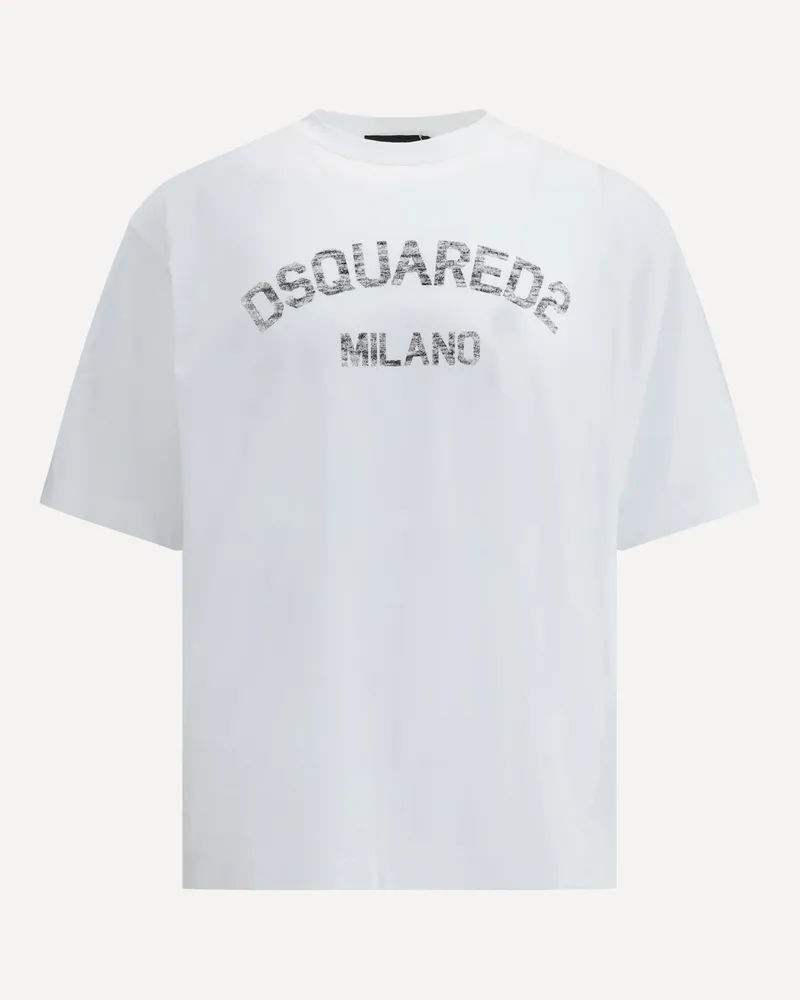 Dsquared2 Logoed T-Shirt Male White