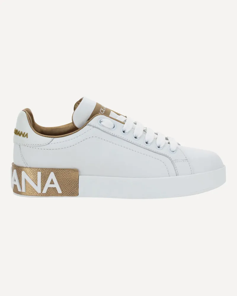 Dolce & Gabbana Portofino Sneakers Female White