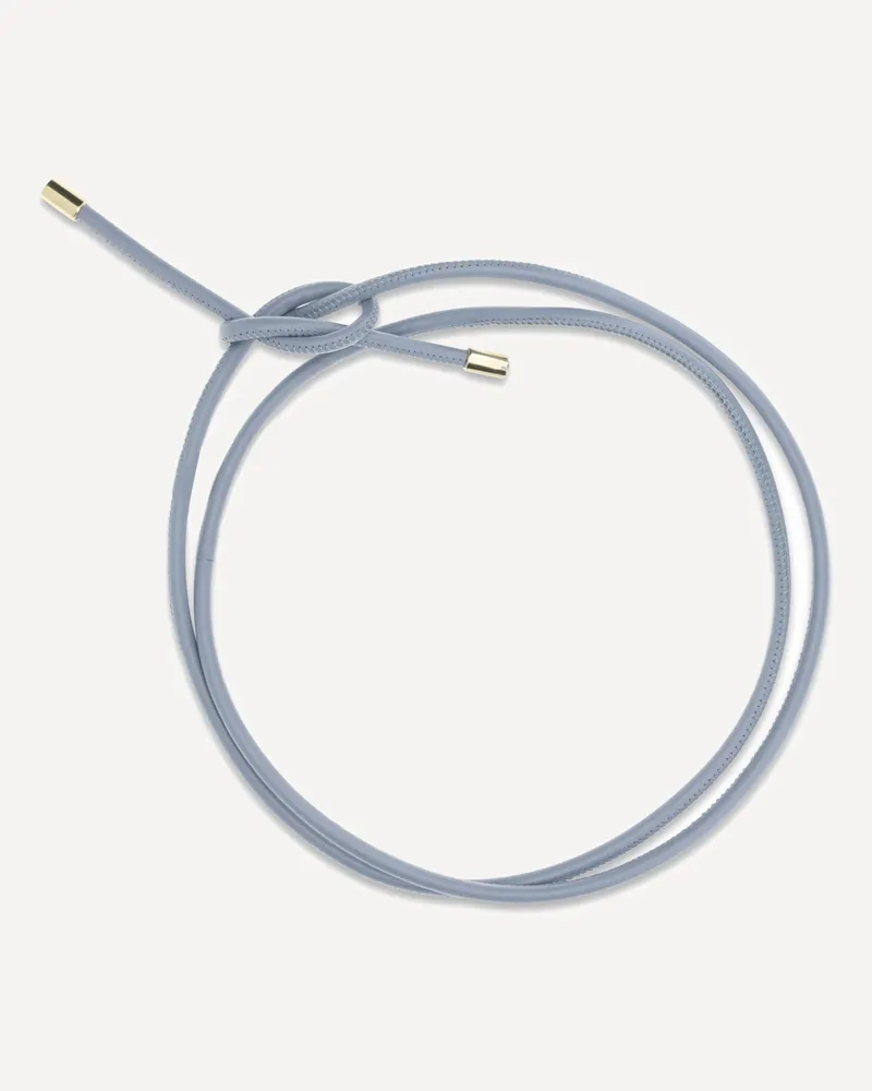 forte_forte FORTE_FORTE Tubular Belt with metal finials Female Light