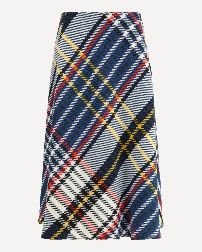 Sara Roka Midi check skirt Female Multicolour