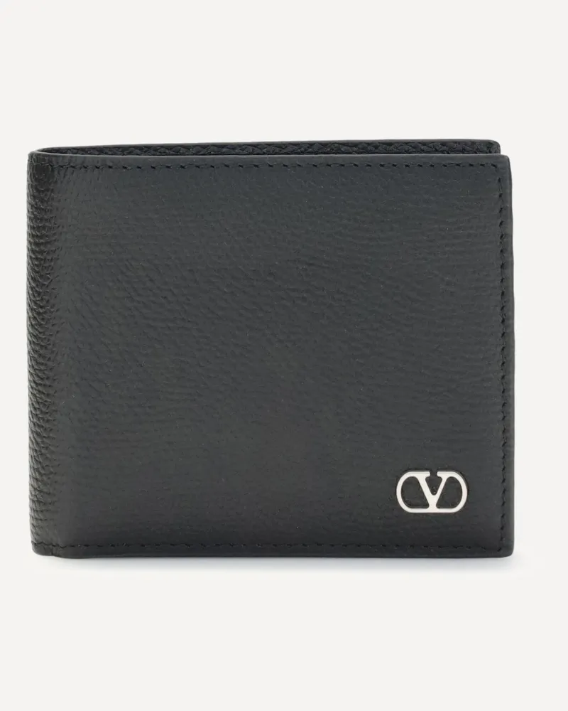 Valentino Garavani VLogo Wallet Male Black