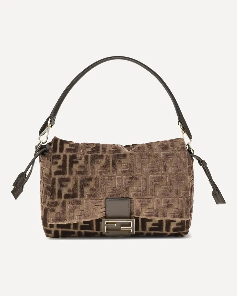 Fendi Medium Mamma Baguette Shoulder Bag Female Brown