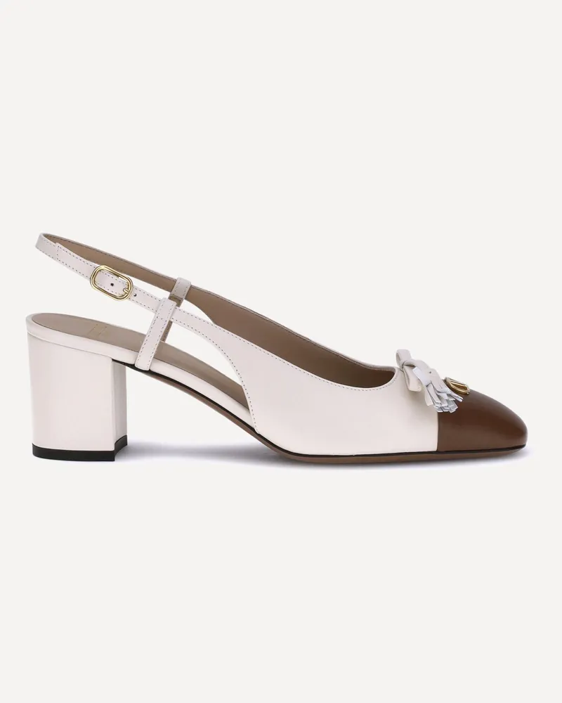 Valentino Garavani Valet Du Roi Pumps Female White