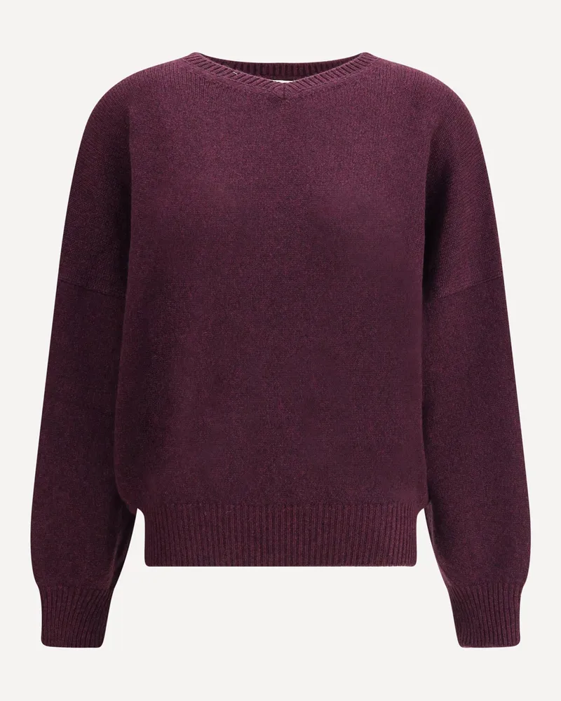 KHAITE Wolfe Sweater Female Purple