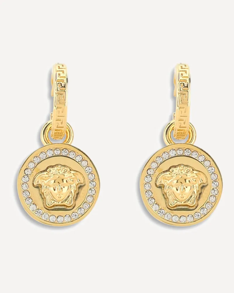 Versace Medusa Earrings Female Gold