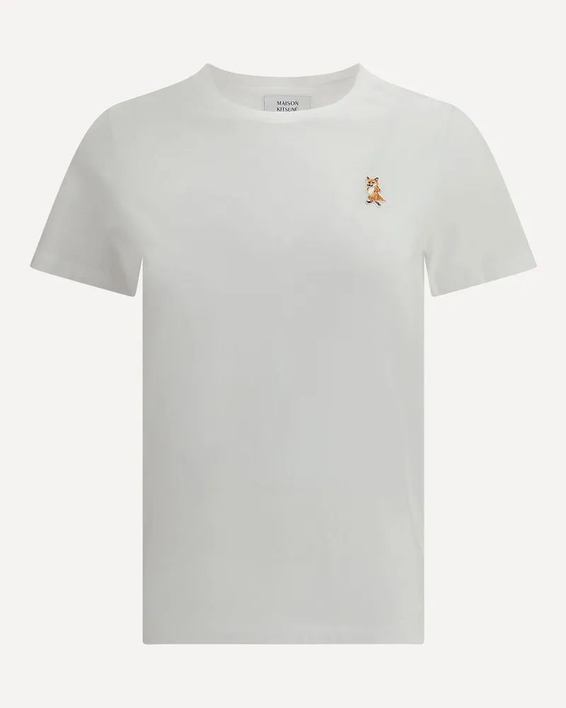 Kitsuné Lady Fox T-Shirt Female White
