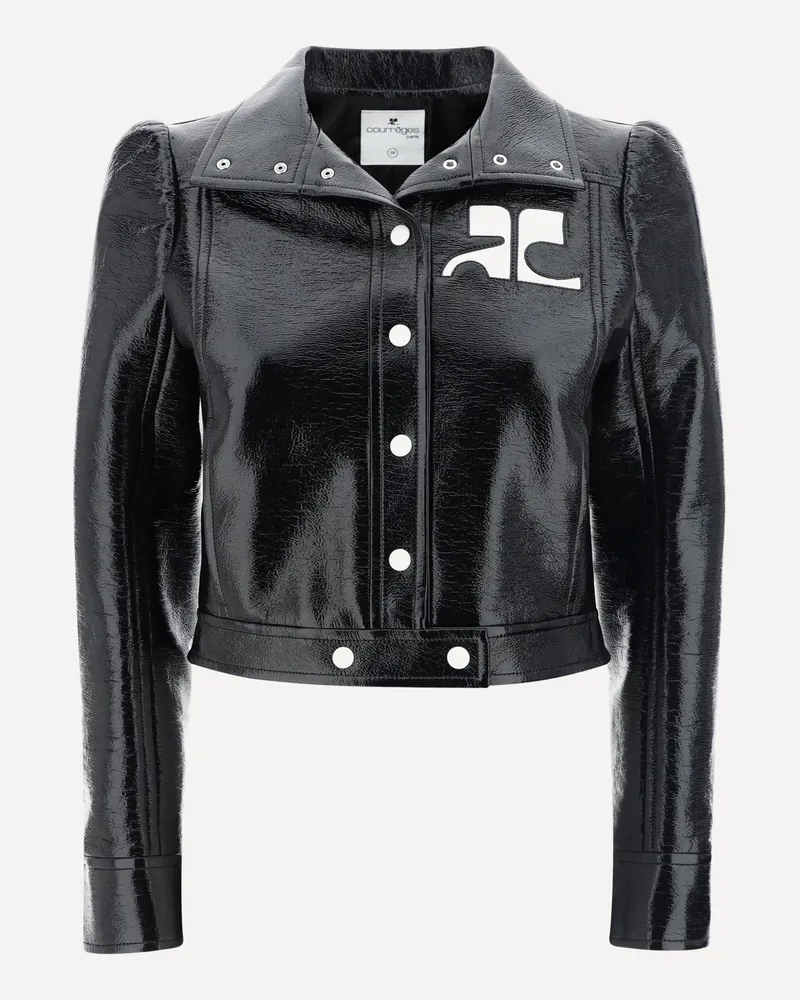 Courrèges Cotton Jacket Female Black