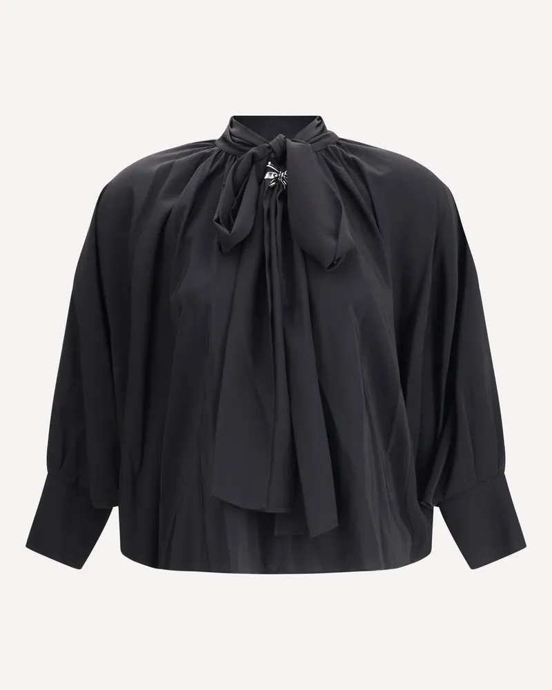 Max Mara Leonida silk Blouse Female Black