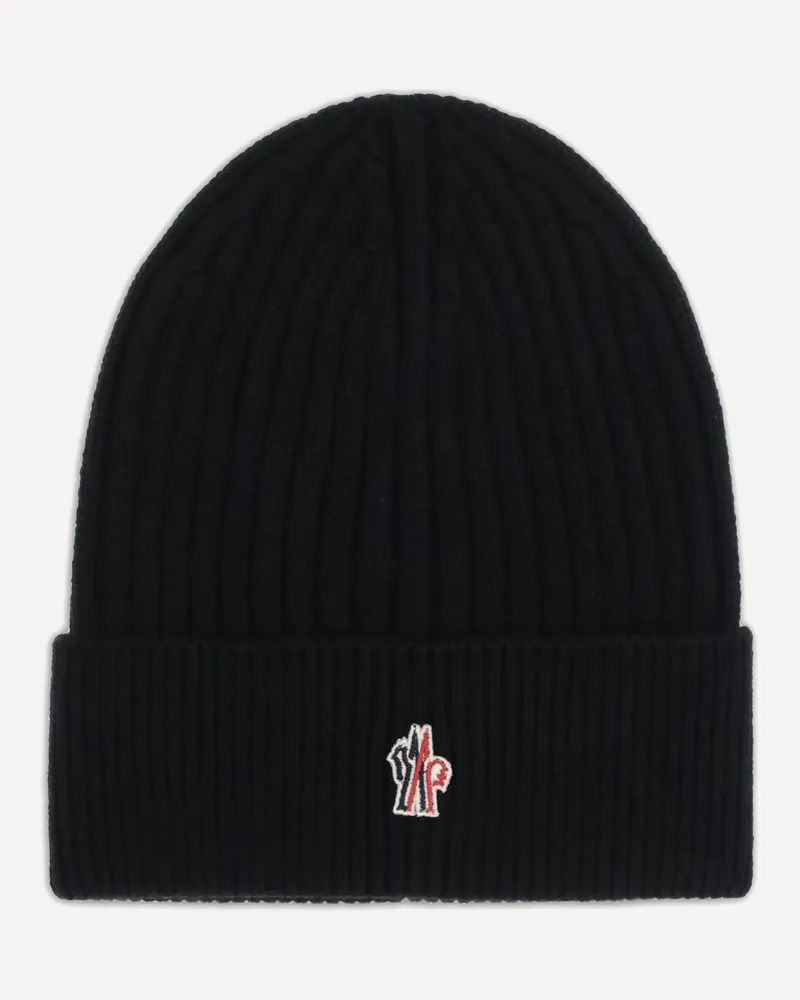 Moncler Beanie Hat Male Black