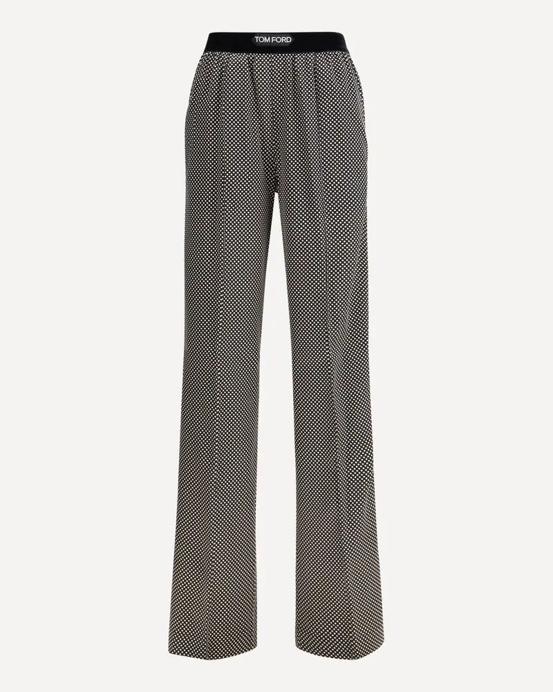 Tom Ford Polka dot Pants Female Black
