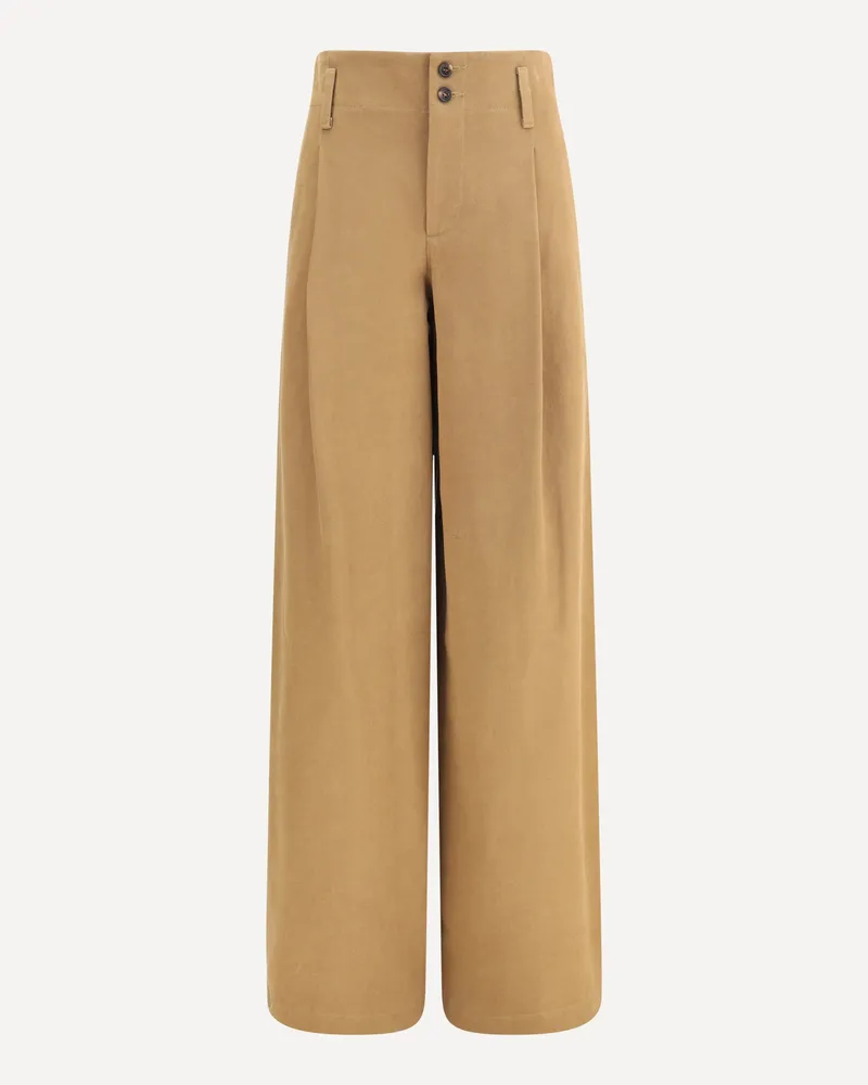 Chloé Wide leg Pants Female Beige