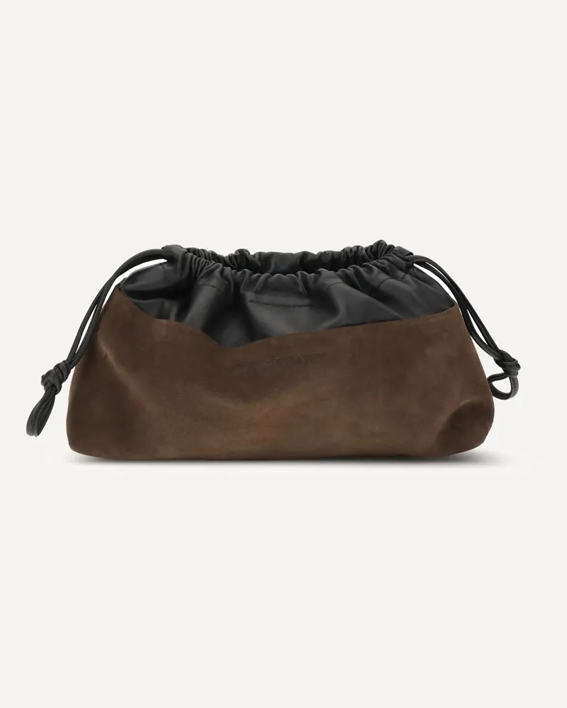 Pierre Hardy Twin Clutch Bag Female Brown