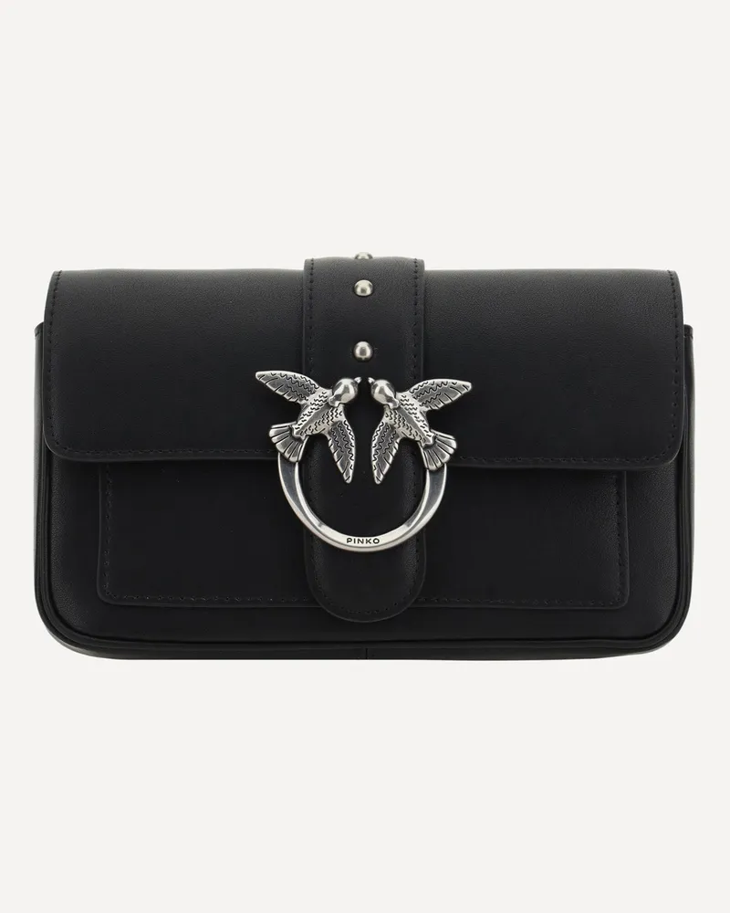 Pinko Love One Shoulder Bag Female Black