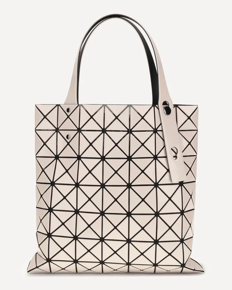 Bao Bao Matte Prism Tote Bag Female Beige