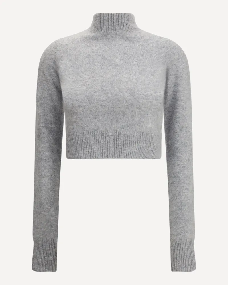 Max Mara Sportmax's cropped Sweater Female Grey
