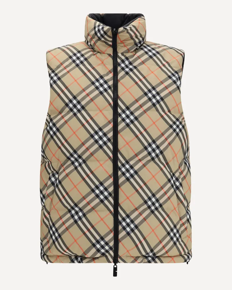 Burberry Reversible Puffer Gile Male Black