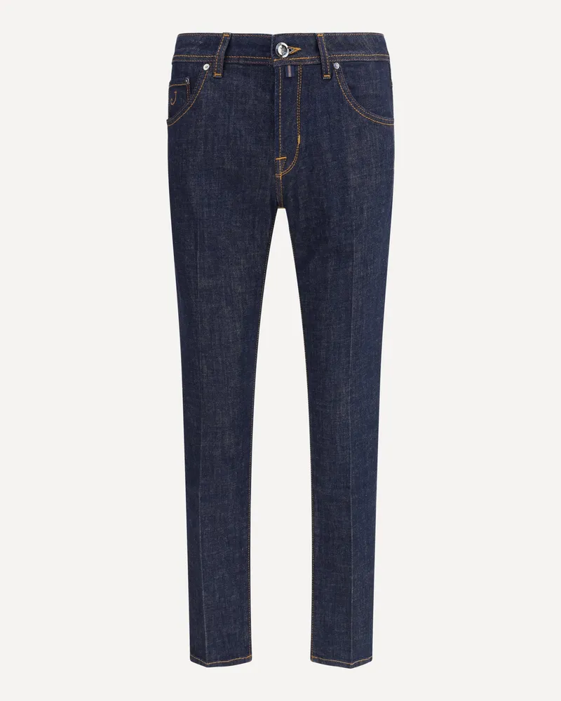 Jacob Cohën Skinny cropped Jeans Male Blue