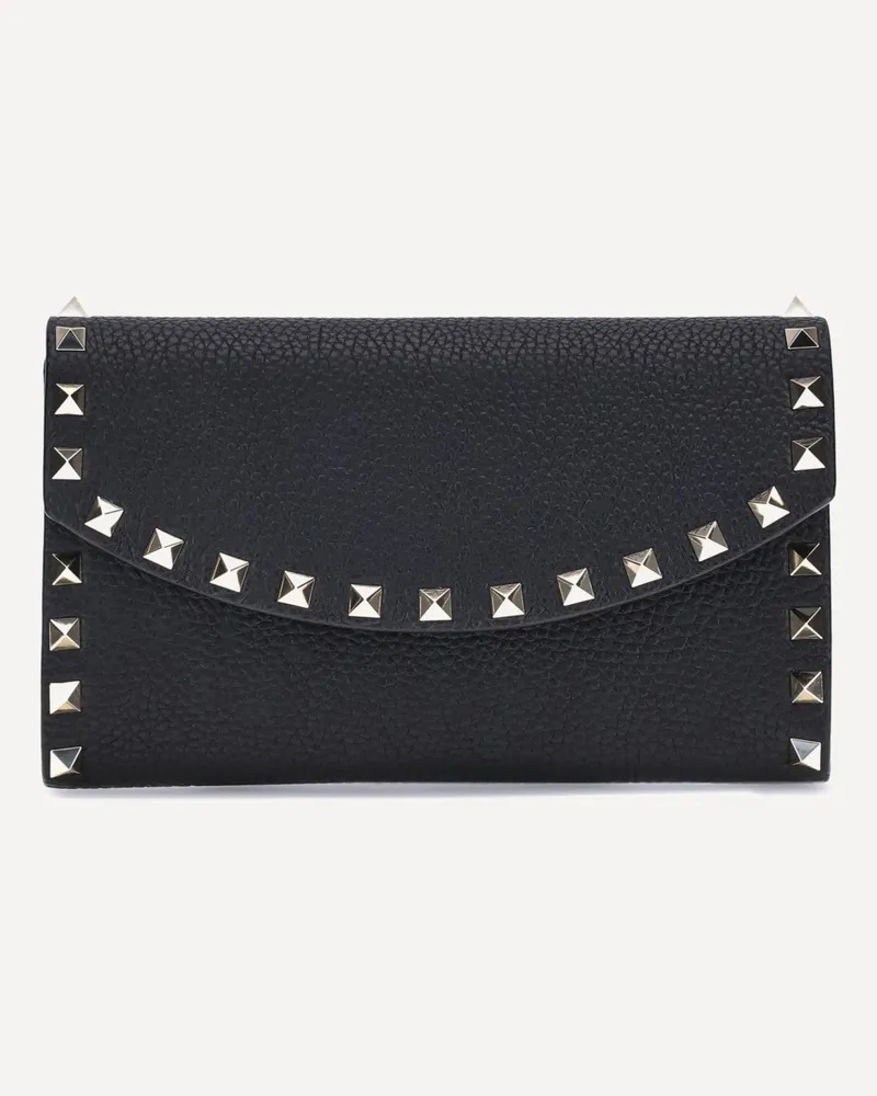 Valentino Garavani Wallet with chain Female Black