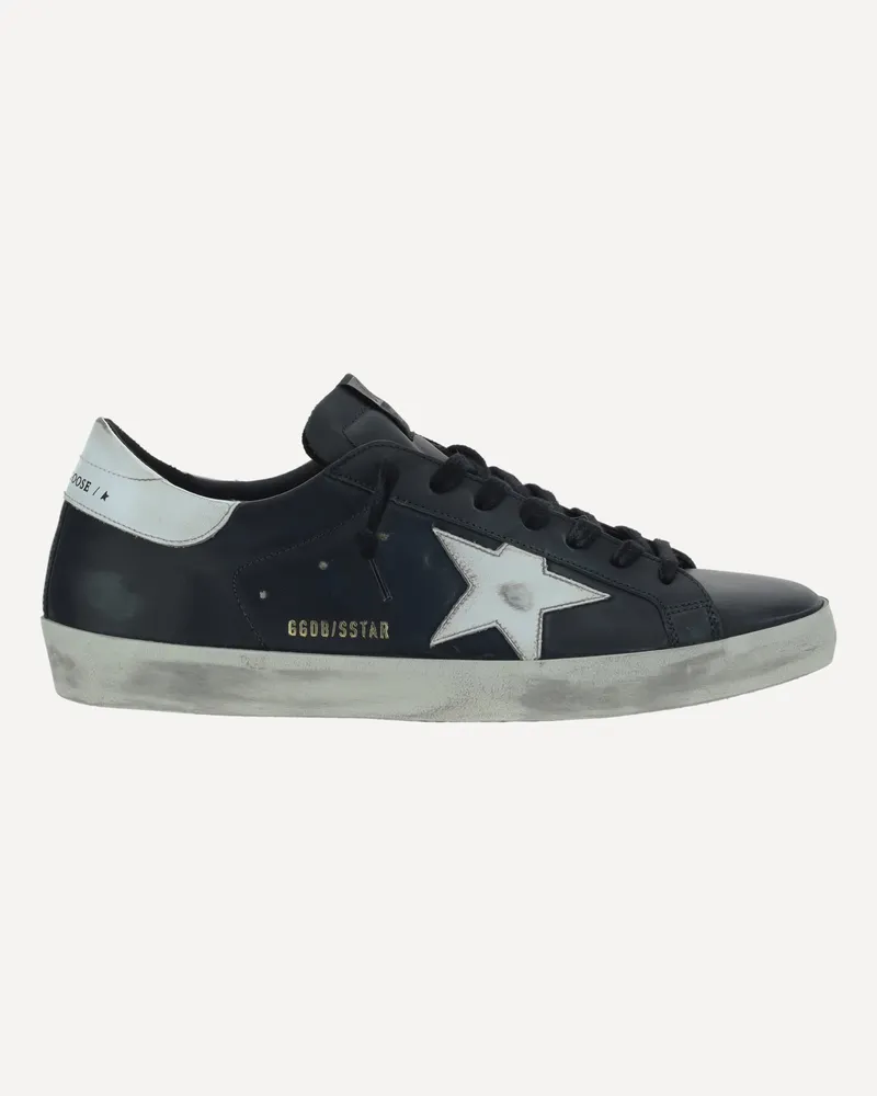 Golden Goose Super Star Sneakers Male Black
