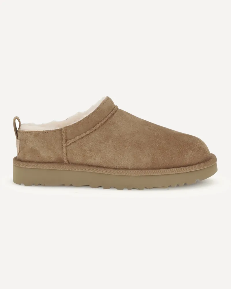 UGG Classic micro Ankle Boots Female Brown