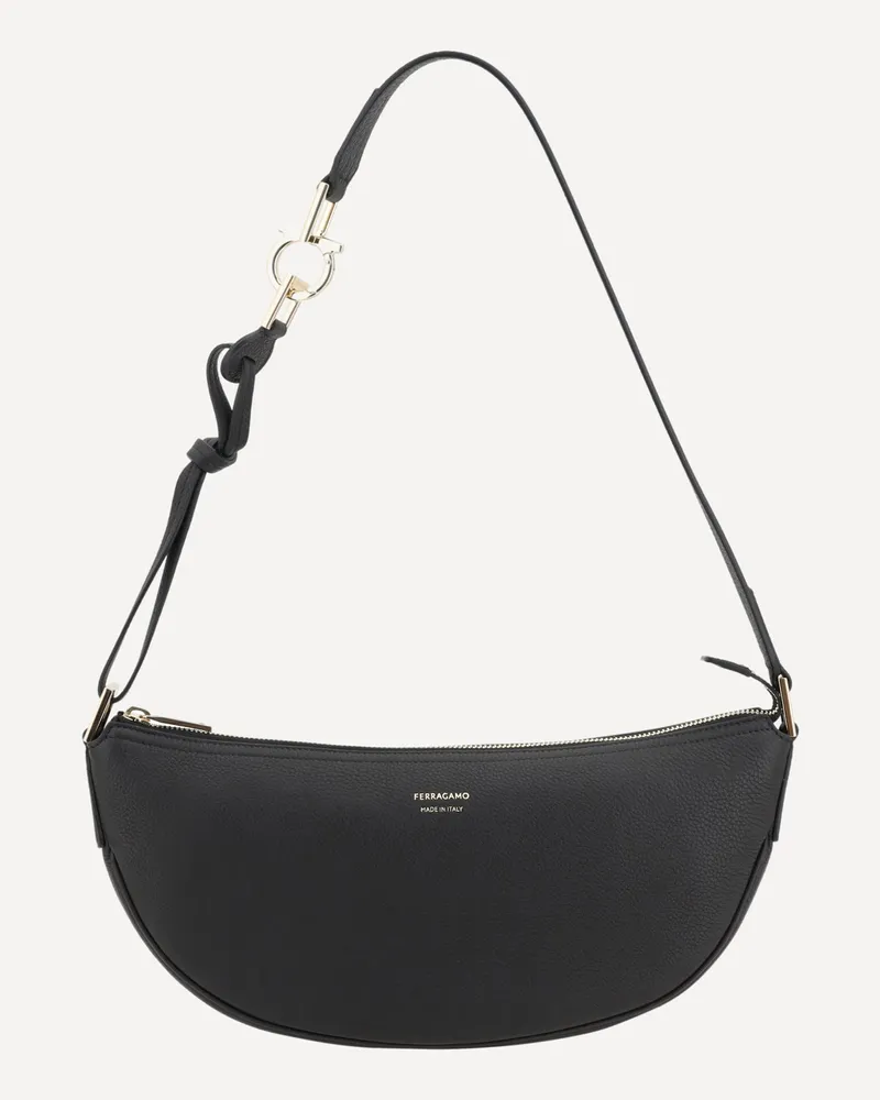 Ferragamo Hobo Shoulder Bag Female Black