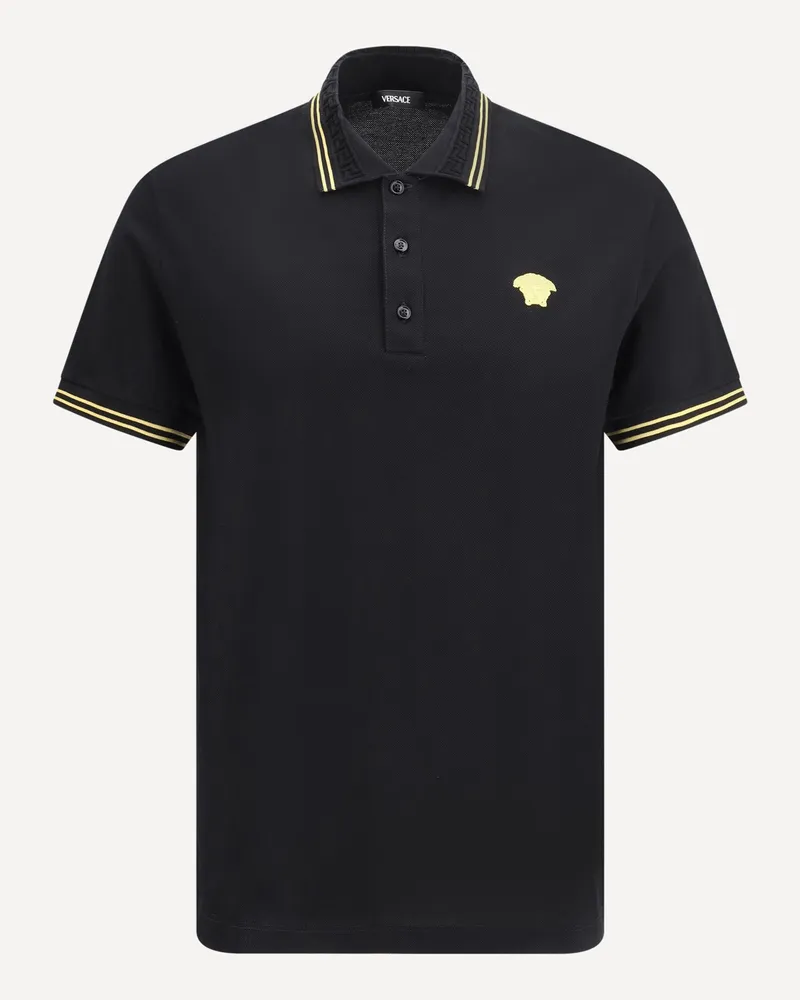 Versace Polo Shirt Male Black