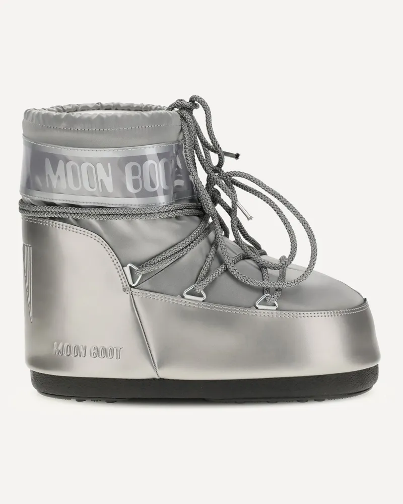 Moon Boot Icon Glance Boots Female Silver