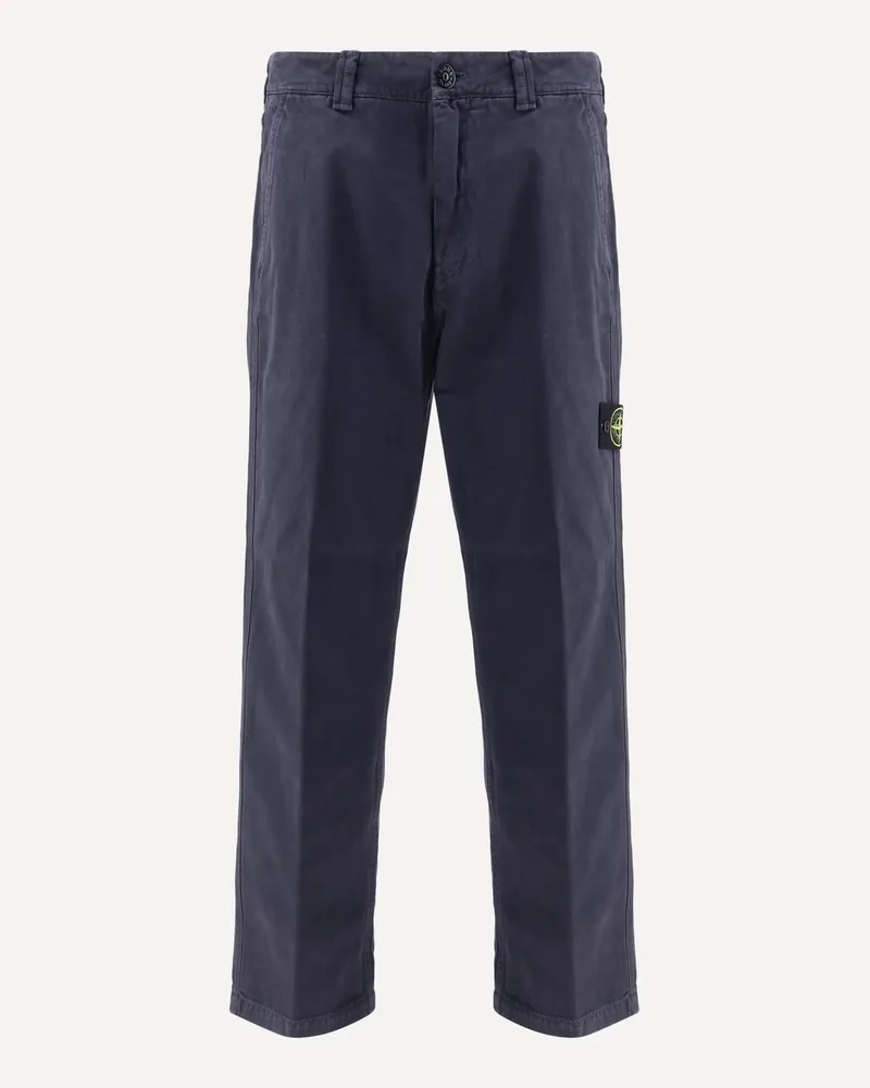 Stone Island relaxed fit Trousers Male Purple