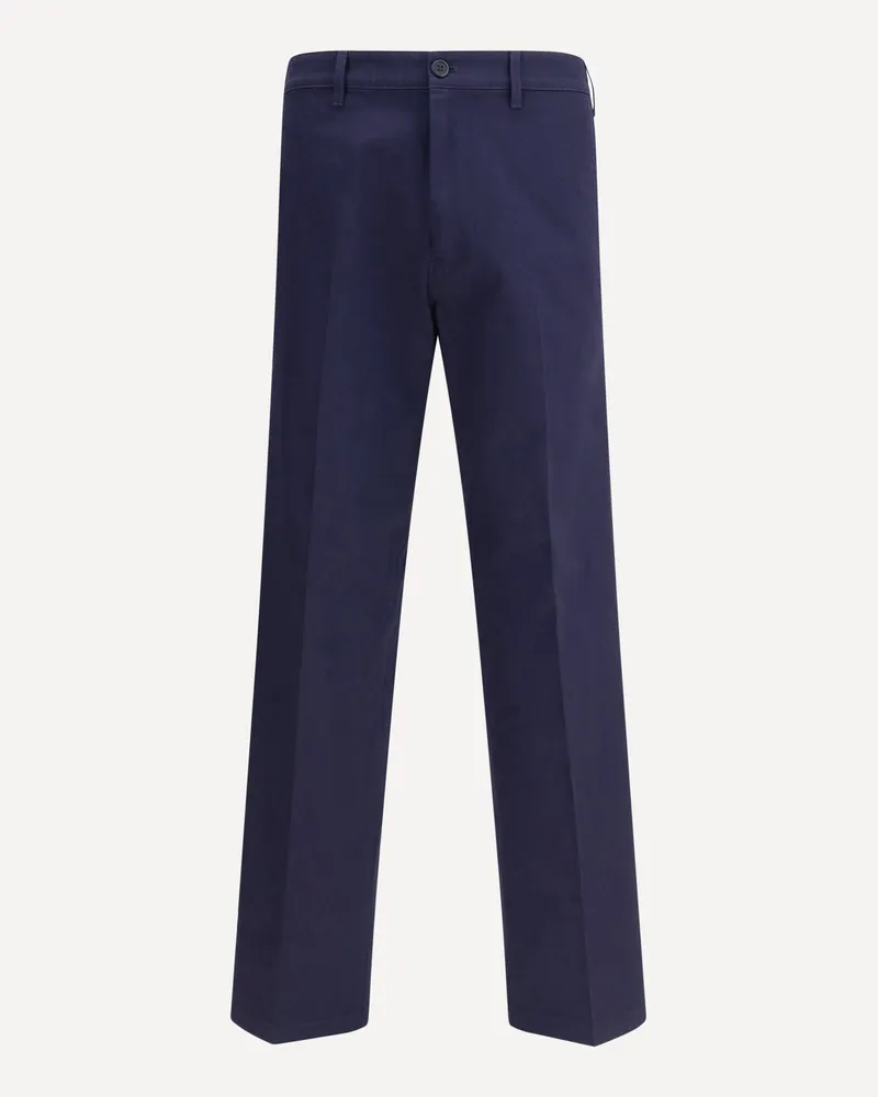 Prada Chino Pants Male Blue