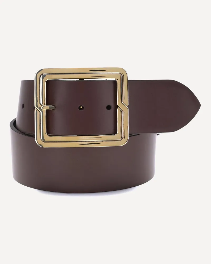 Etro Leather Belt Female Brown