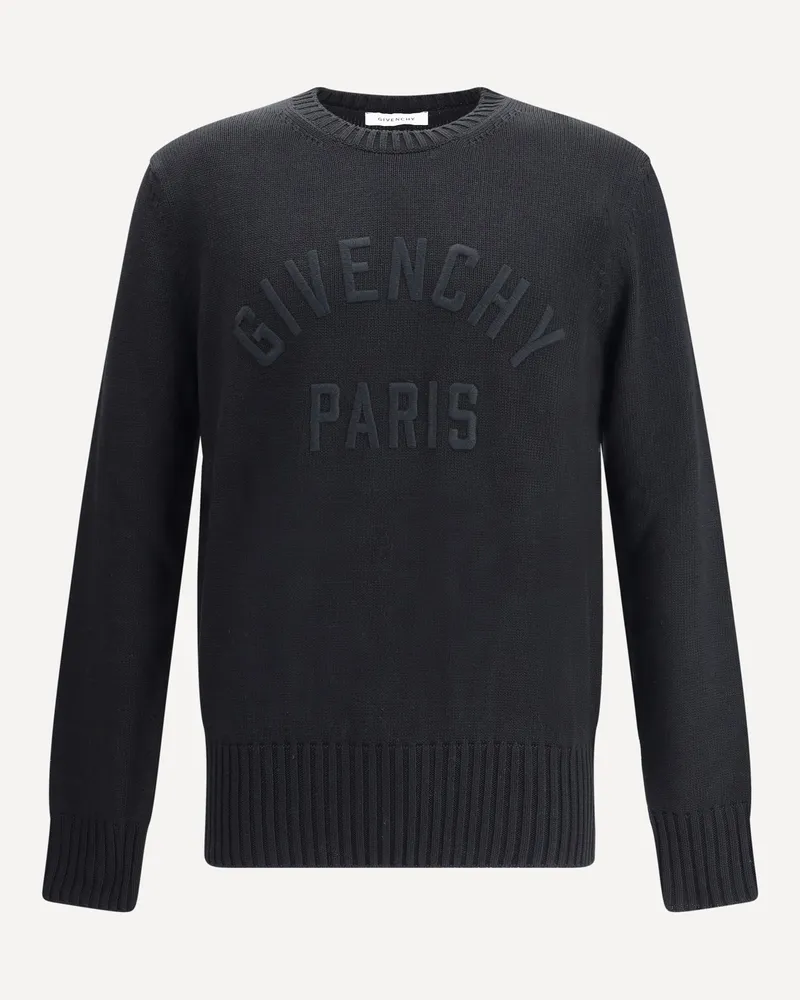 Givenchy Logo Sweater Male Black