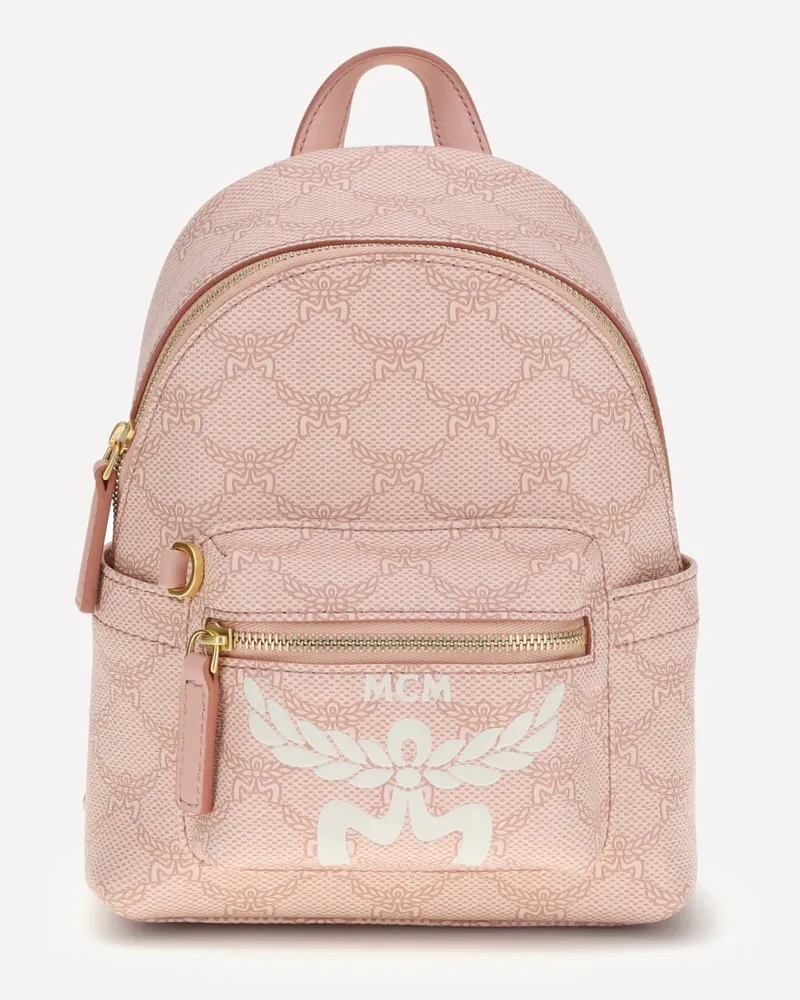 MCM Stark Lauretos Backpack Male Pink