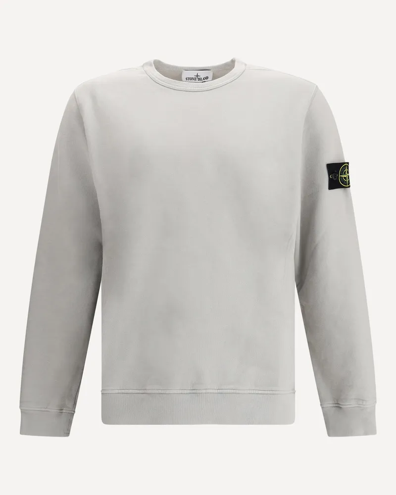 Stone Island Logoed Sweatshirt Male Grey