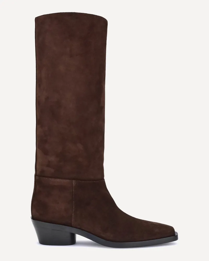 Proenza Schouler Bronco suede Boots Female Brown