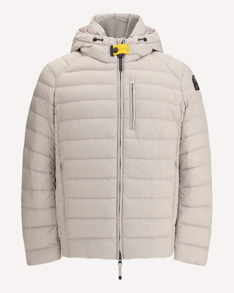 Parajumpers Last Minute hooded Down Jacket Male Beige