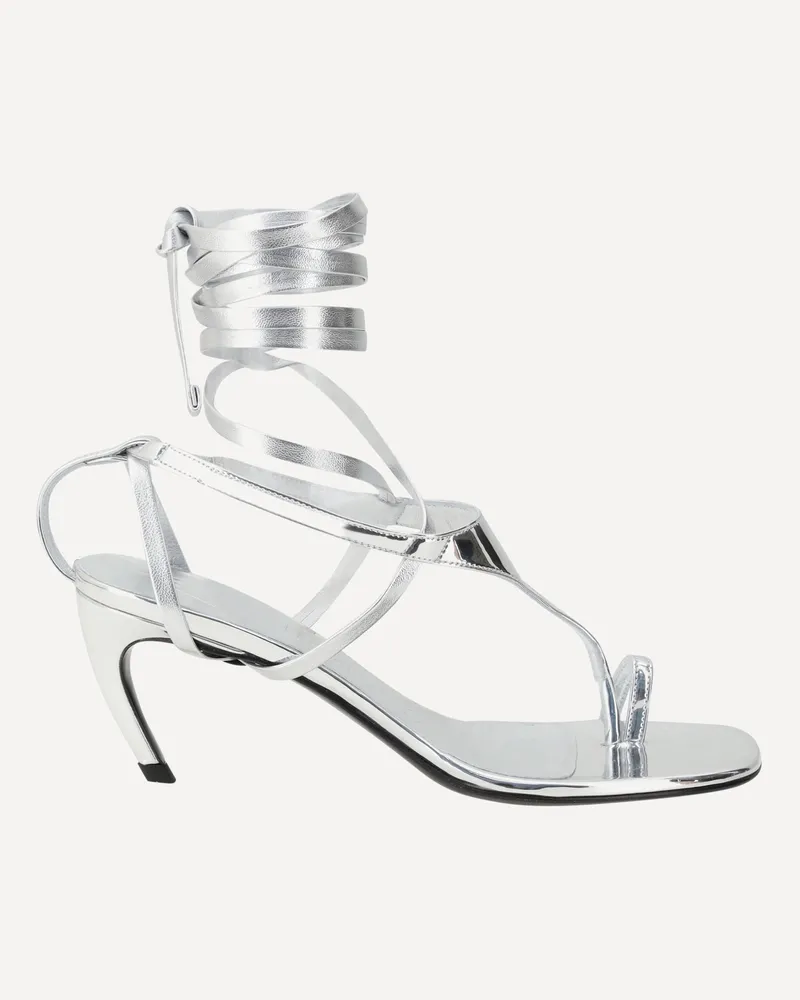 ATTICO Flip-flop Sandals Female Silver