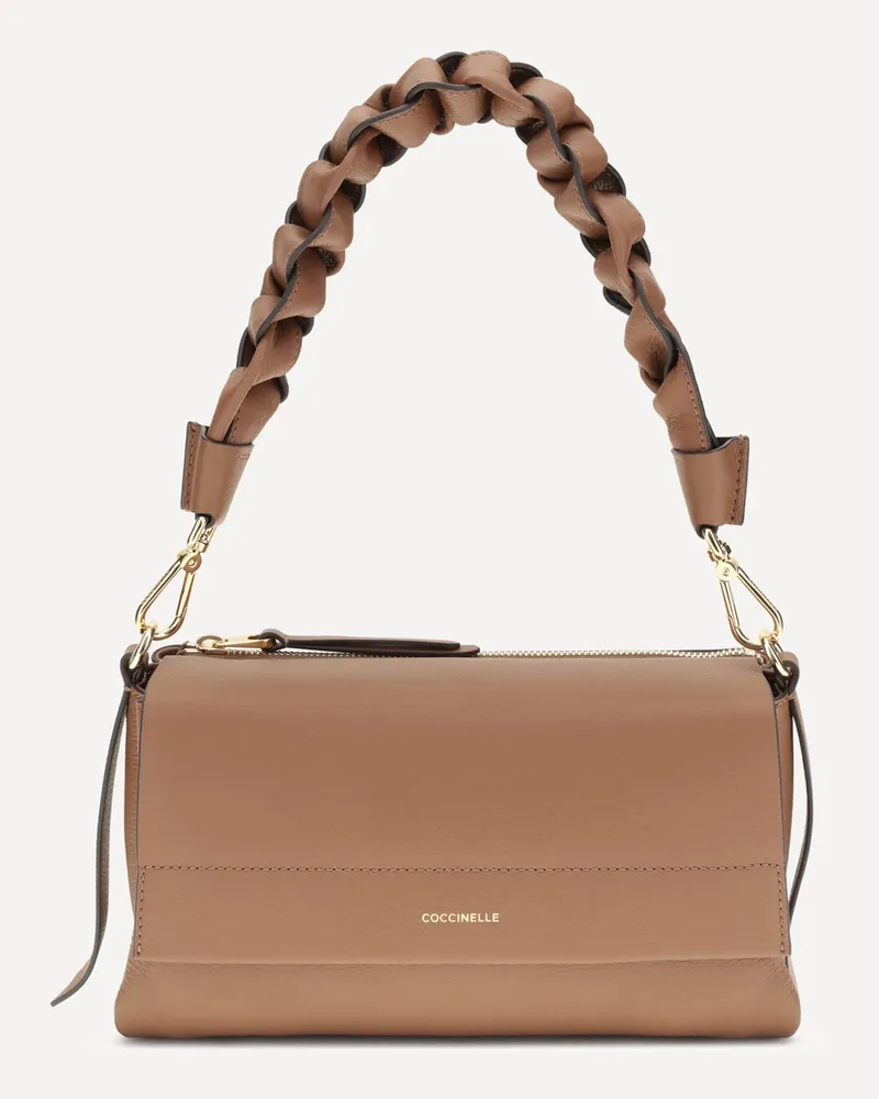 Coccinelle Boheme Shoulder Bag Female Beige