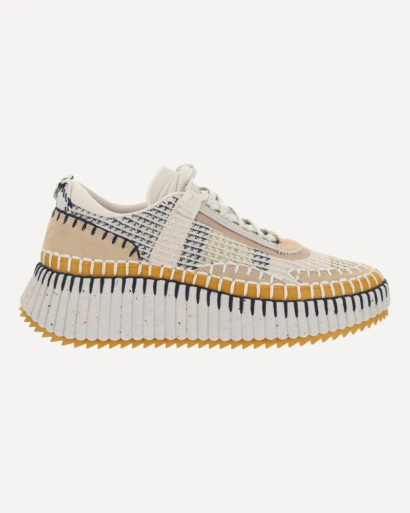 Chloé Nama Sneakers Female Brown